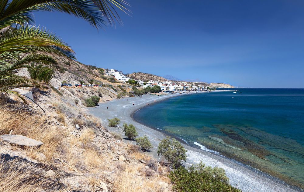 Mirtos bay and beach at Crete island in Greece © Shutterstock