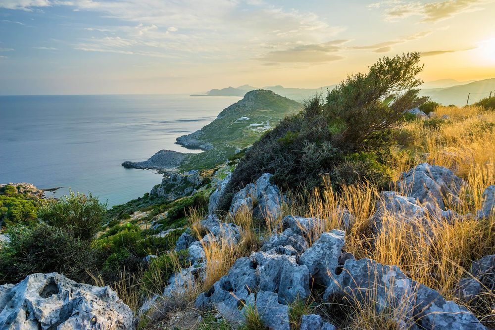 Profitis Ilias hill near Faliraki Rhodes Greece Europe © Shutterstock