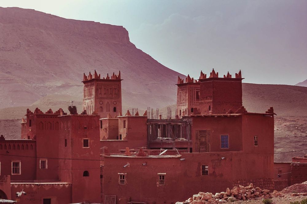 Glaoui Kasbah at Telouet in the moroccan Atlas © Nicolas VINCENT/Shutterstock