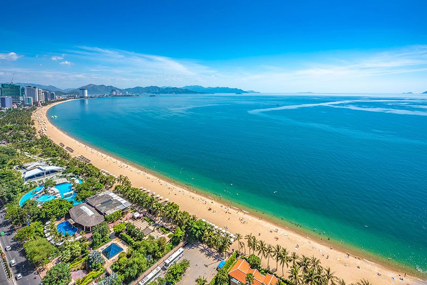 Nha Trang coastal resort, Vietnam