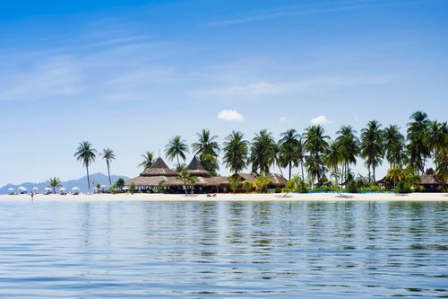 Hotel on Palm beach, Island Ko Mook