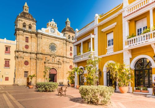 Travel Guide Colombia Rough Guides - Cathedral San Pedro Claver in Cartagena