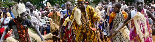 Tribal dance, Karatina, Kenya