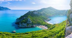 Idyllic Agios Stefanos on the Greek island of Corfu,© Shutterstock