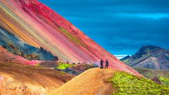Beautiful colorful volcanic mountains Landmannalaugar in Iceland © Oleg Senkov/Shutterstock